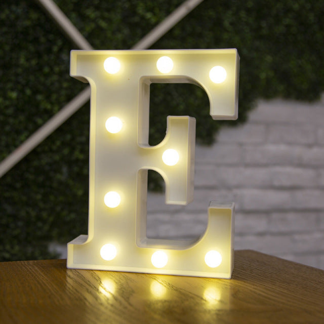 Marketsuit™ Alphabet Letter LED Lights