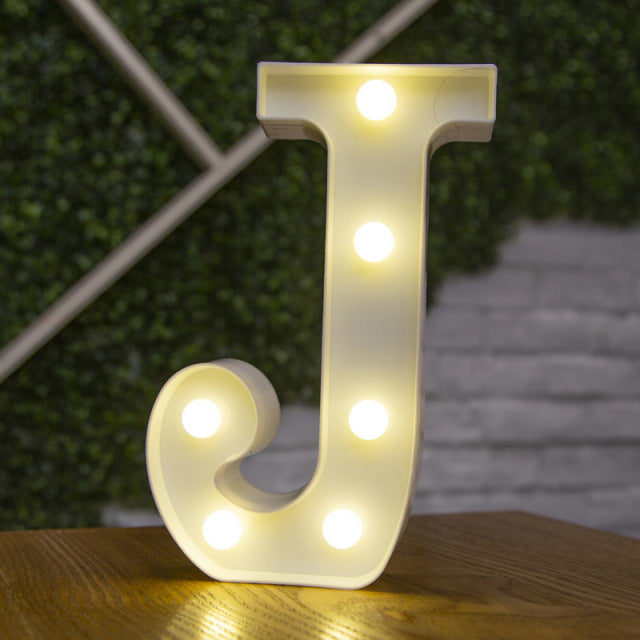 Marketsuit™ Alphabet Letter LED Lights