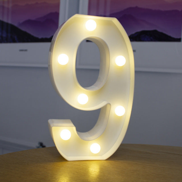 Marketsuit™ Alphabet Letter LED Lights