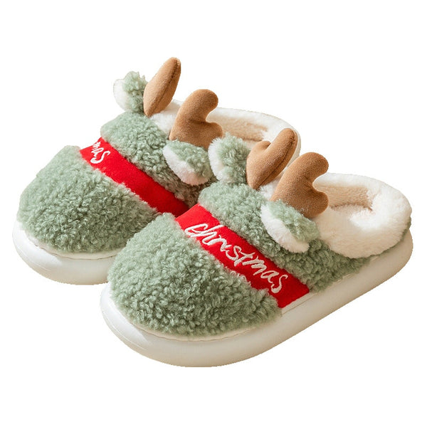 Marketsuit™ Thick Sole Christmas Deer Slippers